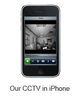 Our CCTV on iphone