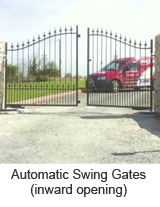 Automatic Swing Gates (inward opening)
